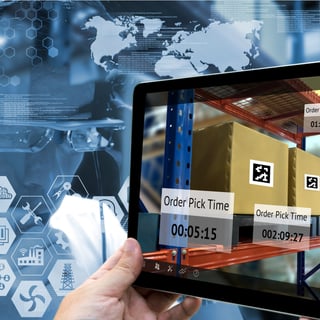 technology and infrastructure work together to provide video order picking in warehouse with a tablet